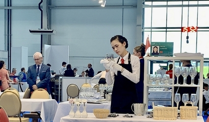 東航空姐獲世界技能大賽餐廳服務(wù)優(yōu)勝獎(jiǎng)